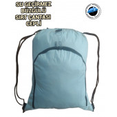 SEVBAGS GÜNLÜK SU GEÇİRMEZ OKUL YÜZME PLAJ SPOR FİTNES BÜZGÜLÜ SIRT ÇANTASI - 2