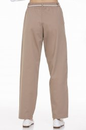 Kız Çocuk Beli Kordonlu Gabardin Pantolon 9-14 Yaş LX 254 - 5