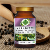 Karabiber Toz Ekstresi 60 gr. Cam Kavanoz - 5