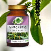 Karabiber Toz Ekstresi 60 gr. Cam Kavanoz - 6