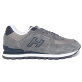 Hammer Jack 10219250 Peru Gri Lacivert Ortopedik Günlük Deri Erkek Spor Ayakkabı - 2