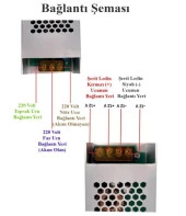 CATA CT 2677 21A Şerit Led Trafosu Fansız Süper Silim 252W thumbnail 2