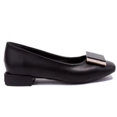 Dagoster DZA07-8243811 Siyah Klasik Topuklu Kadın Ayakkabı - 2