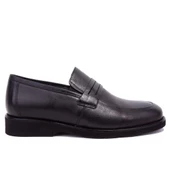 Dagoster DMA08- 028 Siyah Ortopedik Günlük Erkek Deri Ayakkabı - 2