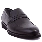 Dagoster DMA08- 028 Siyah Ortopedik Günlük Erkek Deri Ayakkabı - 1