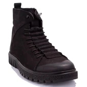 Hammer Jack 10217945 Siyah Ortopedik Günlük Deri Erkek Bot - 5