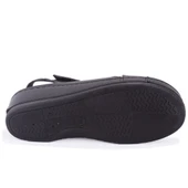 Dagoster DZA37-1810 Siyah Günlük Ortopedik Kadın Sandalet - 4