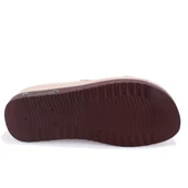 Dagoster DZA37-3001 Bej  Günlük Ortopedik  Kadın Terlik - 4