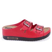 Dagoster DZA37-3001 Kırmızı Günlük Ortopedik  Kadın Terlik - 2