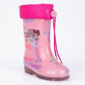 Lol Beal Fuşya Günlük Kız Çocuk Yağmur Çizme - 2