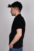 Lee L211810001 Siyah Polo Yaka Erkek T-shirt - 2