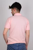 Lee L211810611 Pembe Polo Yaka Erkek T-shirt - 3