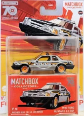 Matchbox Koleksiyon Araçları 70. Yıl Özel Seri GBJ48 - HLJ68 1993 FORD MUSTANG LX SSP - 1