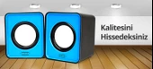 HIPER MS-10M KABLOLU SPEAKER MAVİ - 5