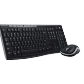 LOGITECH MK270 KABLOSUZ SET USB SİYAH 920-004525 - 2