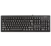 A4 TECH KM-720 MULTIMEDYA Q KLAVYE USB SİYAH - 1