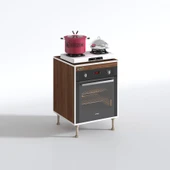 Kenzlife ankastre modülü kabini pança tantra cvz 89-81*60*56 fırın ocak dolabı ayarlı ayaklı üstü kapalı thumbnail 2