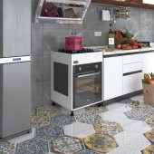 Kenzlife ankastre modülü kabini haya busa3 byz 85*60*56 fırın ocak dolabı ayarlı ayaklı üstten - 1