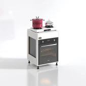 Kenzlife ankastre modülü kabini tilkowski3 byz 85*60*56 fırın ocak dolabı ayarlı ayaklı üstü kapalı thumbnail 2