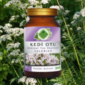 Kedi Otu Toz Ekstresi 80 gr. Cam Kavanoz - 2