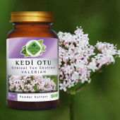 Kedi Otu Toz Ekstresi 80 gr. Cam Kavanoz - 5