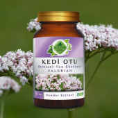 Kedi Otu Toz Ekstresi 80 gr. Cam Kavanoz - 8