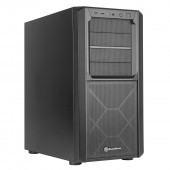 SilverStone SED1-B 3x14cm Fanlı, Yüksek Depolama Kapasiteli, USB 3.0 Type-C E-ATX Bilgisayar Kasası (SST-SED1-B) - 1