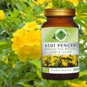 Kedi Pençesi Toz Ekstresi (Uncaria tomentosa)100 gr. Cam Kavanoz - 8