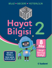 TUDEM 2.SINIF HAYAT BİLGİSİ 3 BOYUT - 1