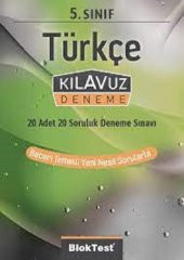 5.Sınıf Türkçe Kılavuz Deneme Blok Test Yayınları 2023 baskı ve müfredat - 1