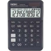 Noki 12 Hane Hesap Makinesi Siyah H-MC007SN - 1