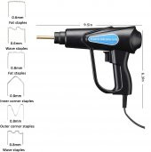 Valkyrie 70W 600 Uçlu Araba Tampon Plastik Tamir Kaynak Makinesi Sıcak Zımba - 3