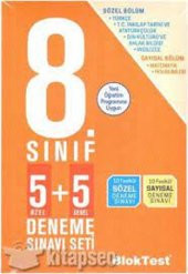 8. Sınıf 5 + 5 Sözel Bölüm Deneme Sınavı Blok Test Yayınları - 1