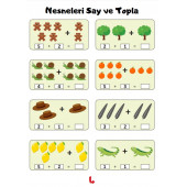 Okul Öncesi Matematik YAZ-SİL Seti - 3