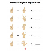 Okul Öncesi Matematik YAZ-SİL Seti - 4