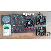 AMD Ryzen 5 2600 İşlemci 2.El + MSI B450 Gaming Anakart 2.El + SEAGATE Barracuda ST2000DM008 2TB Hard Disk 2.El - 1