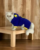 Navy Bee Kedi Tulumu Kedi Kıyafeti - 6