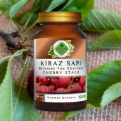 Kiraz Sapı Toz Ekstresi 100 gr. Cam Kavanoz - 2