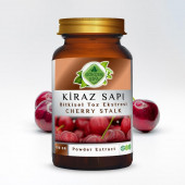 Kiraz Sapı Toz Ekstresi 100 gr. Cam Kavanoz - 4