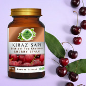 Kiraz Sapı Toz Ekstresi 100 gr. Cam Kavanoz - 5