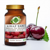 Kiraz Sapı Toz Ekstresi 100 gr. Cam Kavanoz - 6