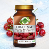 Kiraz Sapı Toz Ekstresi 100 gr. Cam Kavanoz - 9