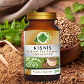 Kişniş Toz Ekstresi (Coriandrum sativum)70 gr Cam Kavanoz - 2