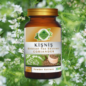 Kişniş Toz Ekstresi (Coriandrum sativum)70 gr Cam Kavanoz - 5
