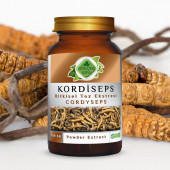 Kordisep Toz Ekstresi Cordyceps sinensis100 gr Cam Kavanoz - 9