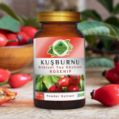 Kuşburnu Toz Ekstresi (Rosa canina L.)100 gr Cam Kavanoz - 3
