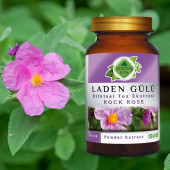 Laden Gülü Toz Ekstresi (Istus Creticus)50 gr Cam Kavanoz - 8