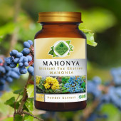 Mahonia Toz Ekstresi (Mahonia Aquifolium)100 gr Cam Kavanoz - 2