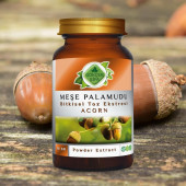Meşe Palamudu Toz Ekstresi (Quercus Ithaburensis Subsp)30 gr Cam Kavanoz - 5