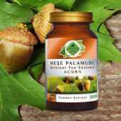 Meşe Palamudu Toz Ekstresi (Quercus Ithaburensis Subsp)30 gr Cam Kavanoz - 8